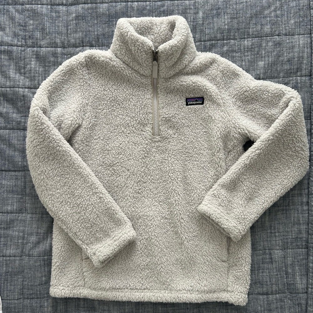 EUC Patagonia gray Fleece Pullover